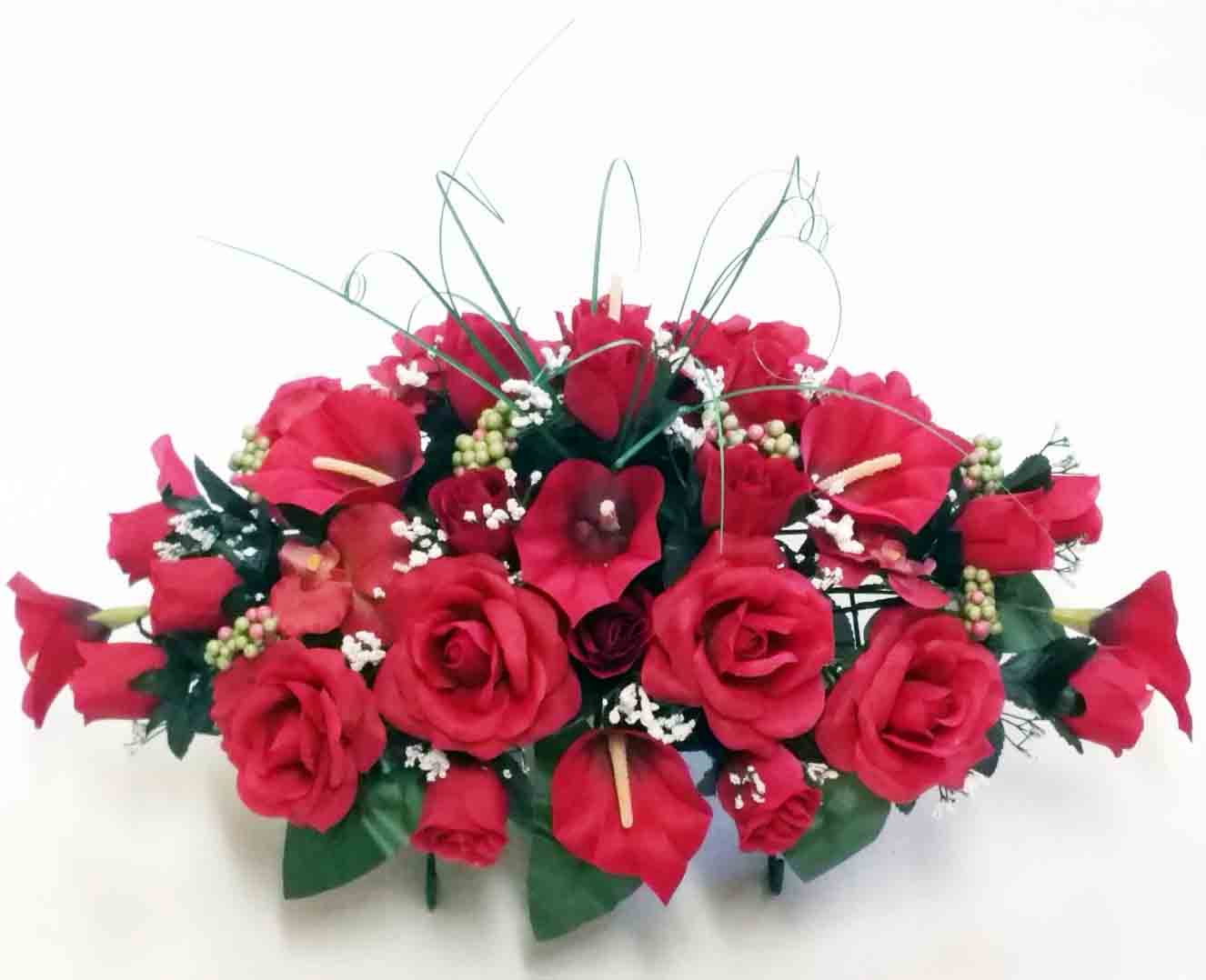 Artificial tombstone saddle