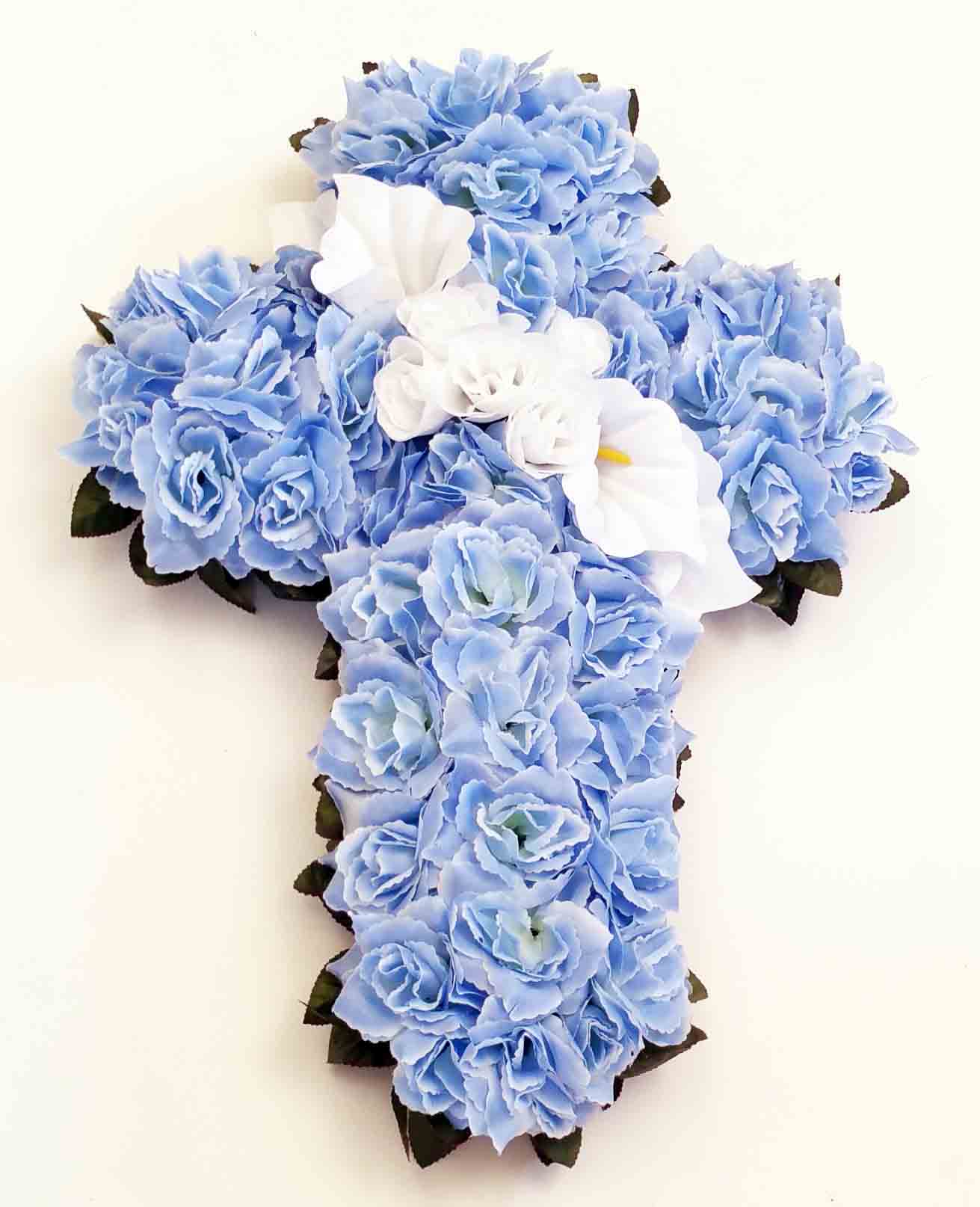 Artificial Flower Cross