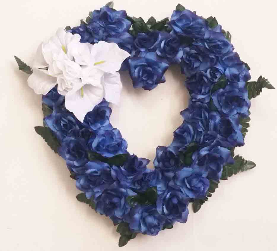 Artificial flower heart