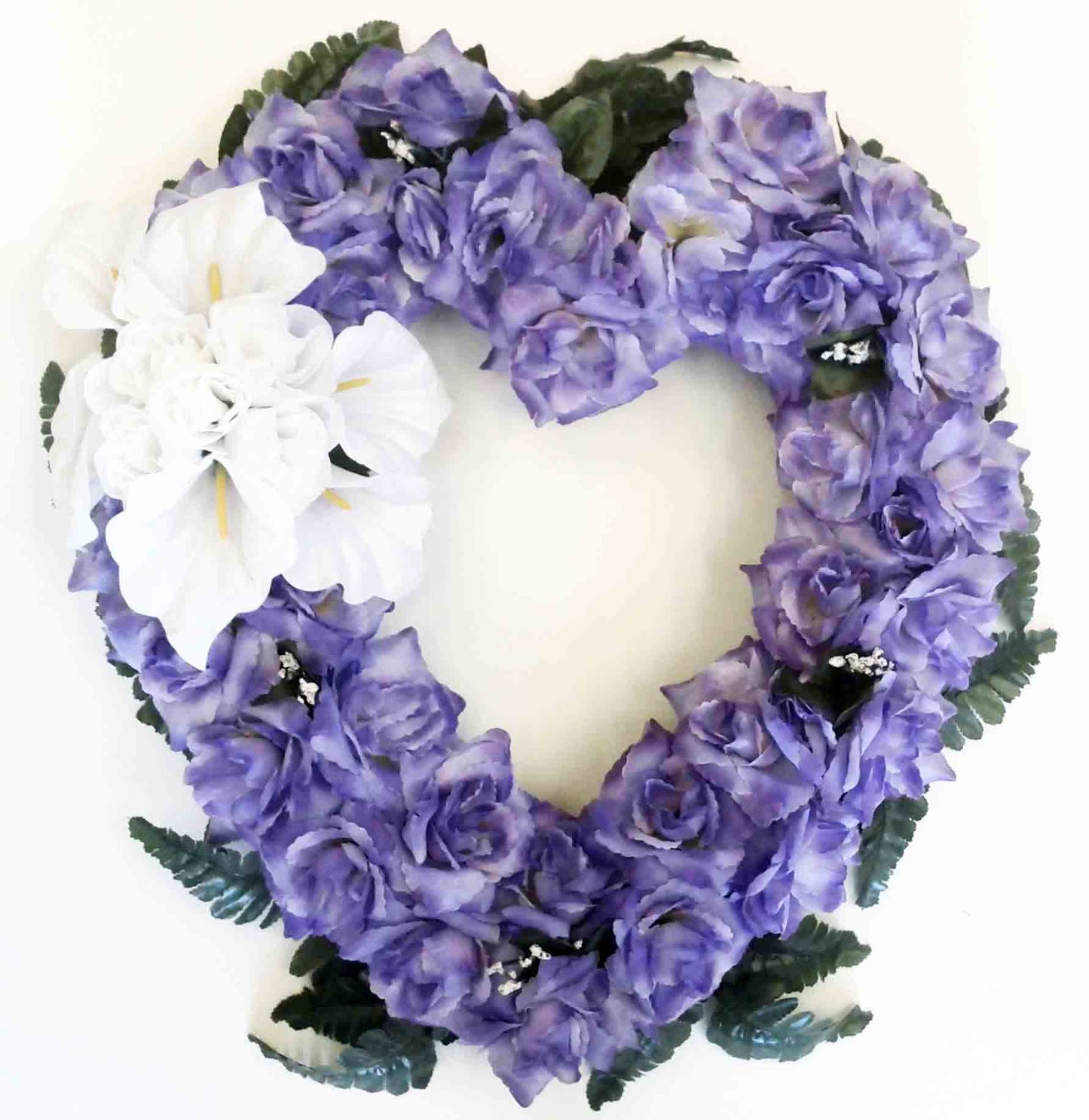 Artificial flower heart