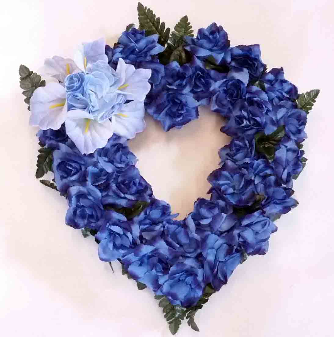 Artificial flower heart