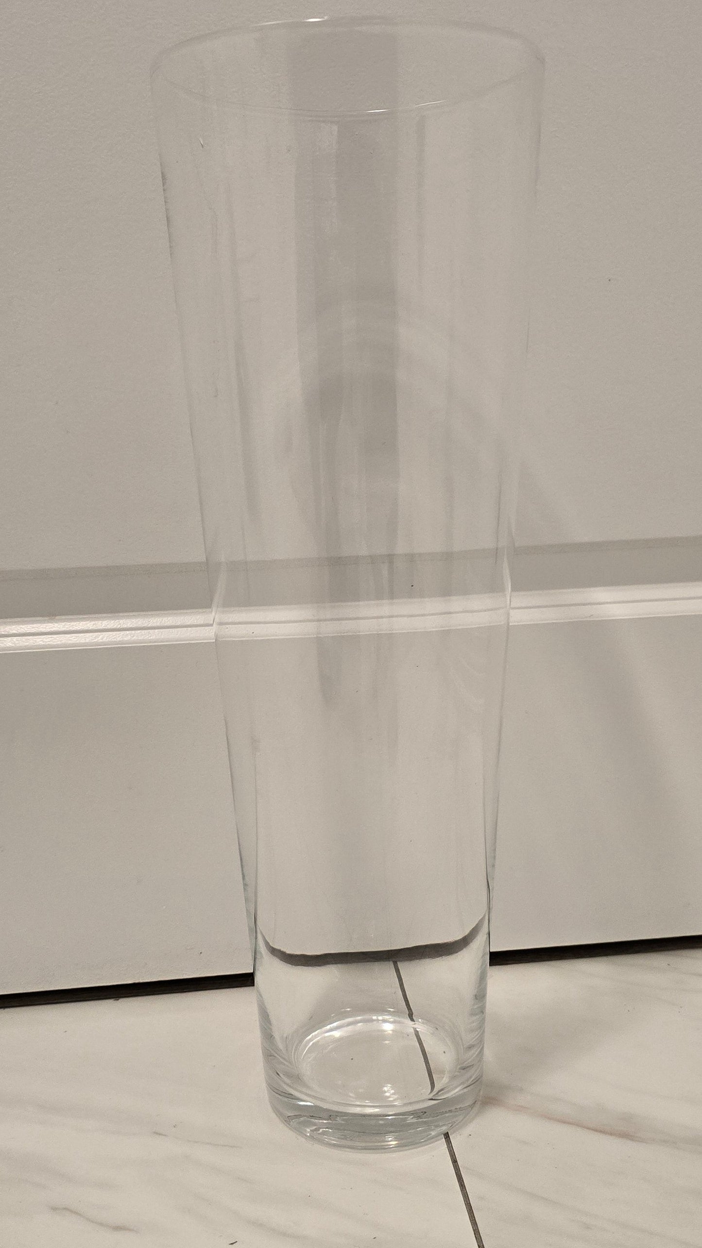 Beautiful Tall Glass Vase