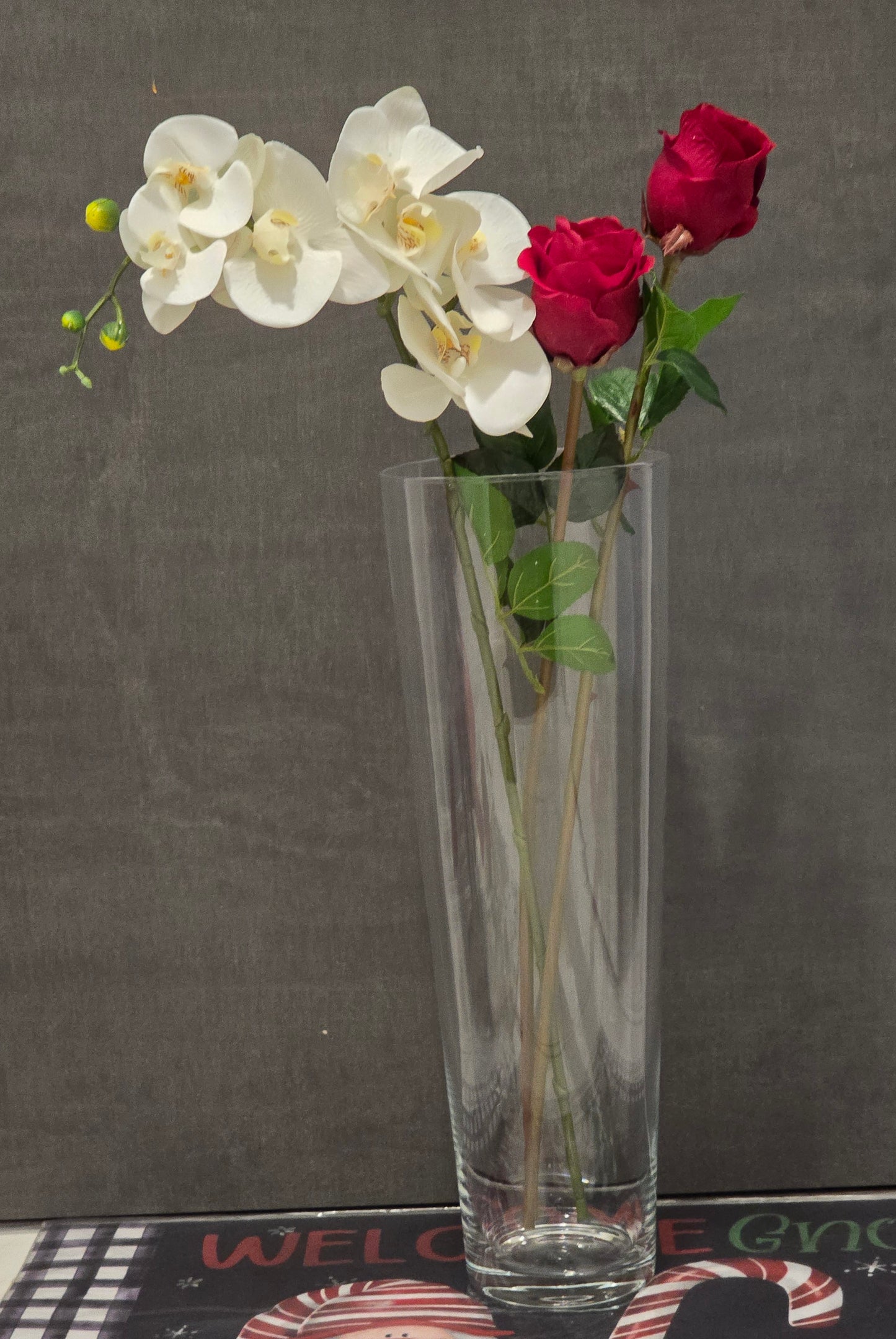 Beautiful Tall Glass Vase
