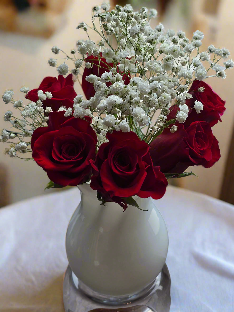 Valentine's Day Table Centerpiece