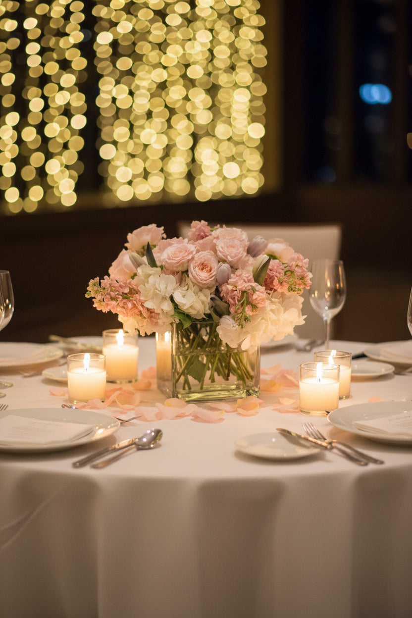 Wedding centrepieces