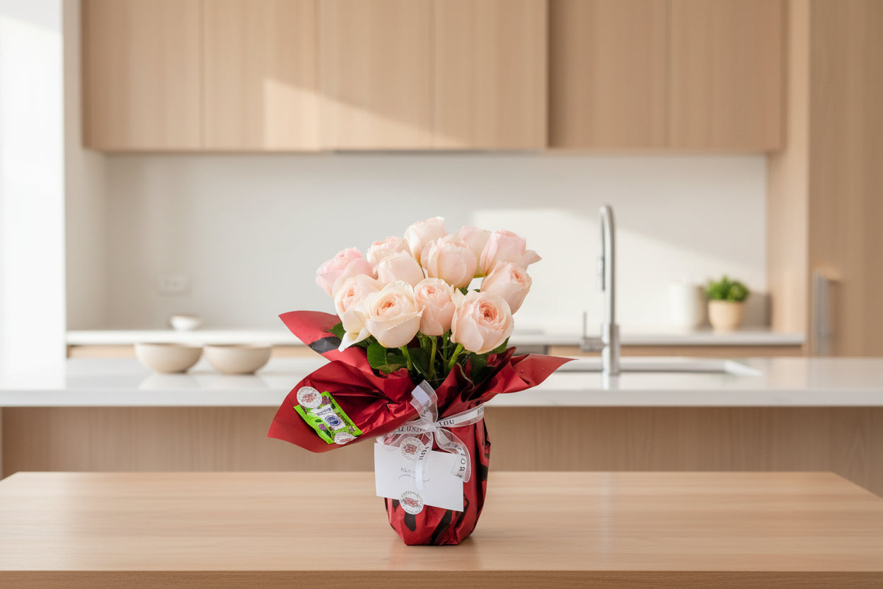 12 Juliette garden roses