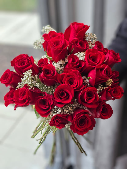 2 dozen rose bouquet