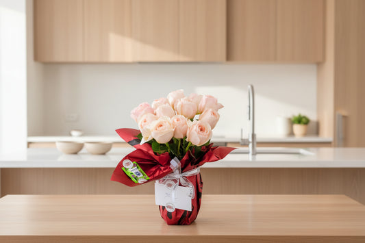 12 Juliette garden roses