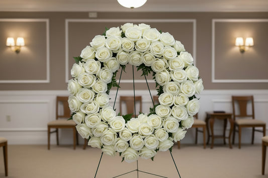 Circle Funeral Arrangement